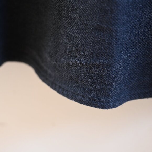 Everlane men’s gray heavyweight oversized shacket flannel button down shirt M - Picture 4 of 5